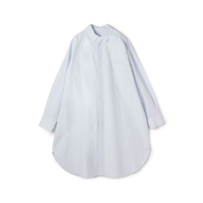 GALERIE VIE (Women)/ギャルリー・ヴィー クリスプライトコットン レイヤードロングシャツ 61ライトブルー トップス【三越伊勢丹/公式】