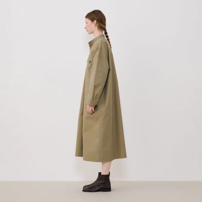 クラシカルギャバジン シャツワンピース | GALERIE VIE (Women