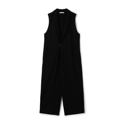 ＜GALERIE VIE (Women)＞【予約商品１０月上旬以降順次お届け】ウールミルドスムース　ジャンプスーツ