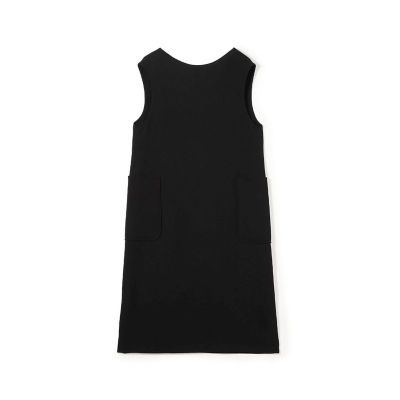 ＜GALERIE VIE (Women)＞ウールダブルクレープ　バックボタンワンピース