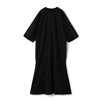 ＜GALERIE VIE (Women)＞ライトフラノストレッチ　オーバルワンピース