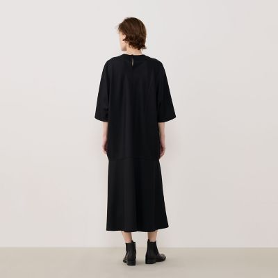 ライトフラノストレッチ オーバルワンピース | GALERIE VIE