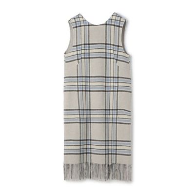 ＜GALERIE VIE (Women)＞リバーブランケット　バックボタンワンピース