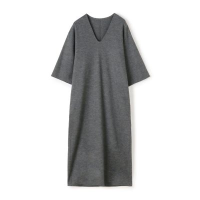 ＜GALERIE VIE (Women)＞ミルドスムース　Ｖネックワンピース