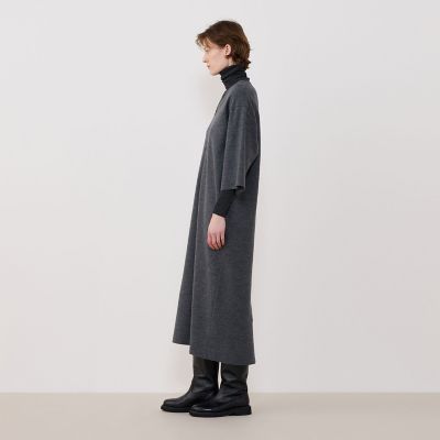 ミルドスムース Vネックワンピース | GALERIE VIE (Women)/ギャルリー