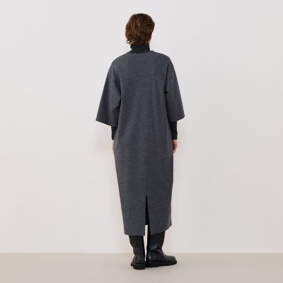 ✴︎2/7まで限定大幅値下げ✴︎GALERIE VIE ミドルスムースVネックワンピ ミルドスムース Vネックワンピース | GALERIE VIE (Women)/ギャルリー