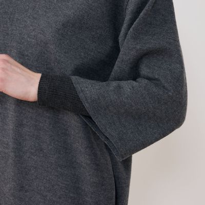 ミルドスムース Vネックワンピース | GALERIE VIE (Women)/ギャルリー