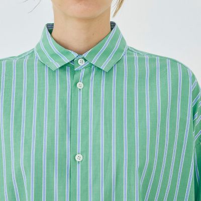 美品　ギャルリーヴィー　ロングシャツ GALERIE VIE（ギャルリー ヴィー） シャツワンピース セルロースシルク