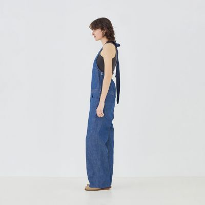 ステイブルーデニム ホルターネックサロペット | GALERIE VIE (Women
