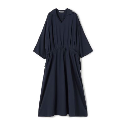 ＜GALERIE VIE (Women)＞【予約商品５月下旬以降順次お届け】コットン　スキッパ　ワンピース