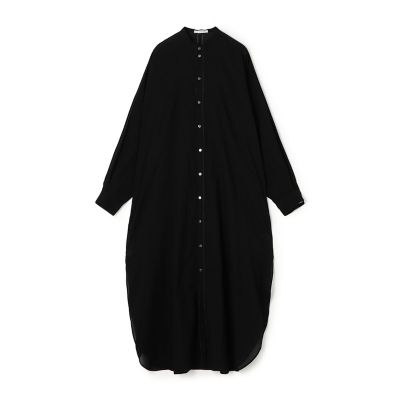 インドコットン バンドカラーシャツワンピース | GALERIE VIE (Women
