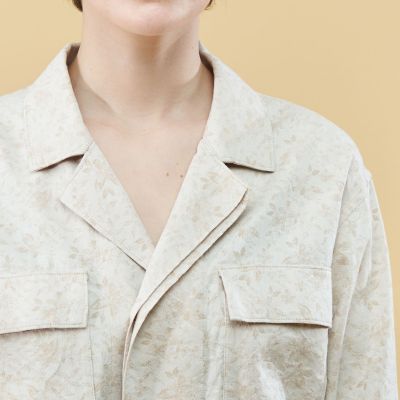 ボタニカルジャカード ショートジャケット | GALERIE VIE (Women