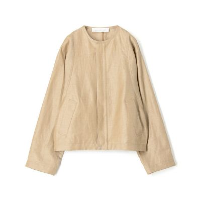 ＜GALERIE VIE (Women)＞ライトコンパクトツイル　ジップアップジャケット