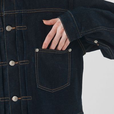 リユースシーアイランドコットン デニムジャケット | GALERIE