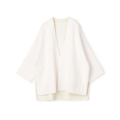 ＜GALERIE VIE (Women)＞ブークレダブルフェイス　カラーレスジャケット