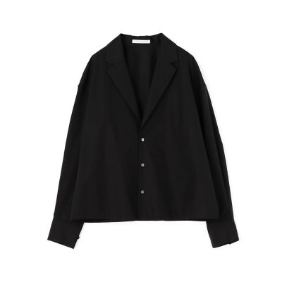 美品✨GALERIE VIE シャツジャケット　綿100%/グレー コットン シャツジャケット｜トゥモローランド 公式通販