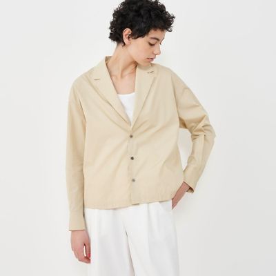 コットンブロード シャツジャケット | GALERIE VIE (Women