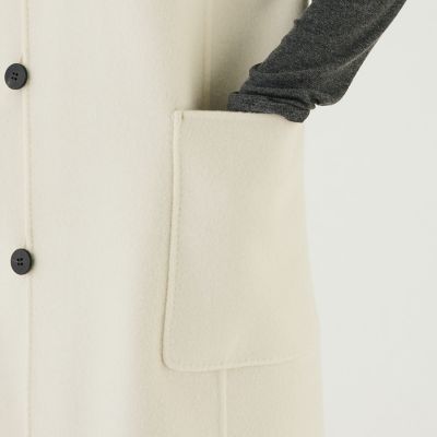 ウールダブルフェイス カラーレスジレ | GALERIE VIE (Women