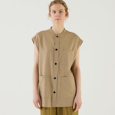 ソフトスムース スリーブレスベスト | GALERIE VIE (Women