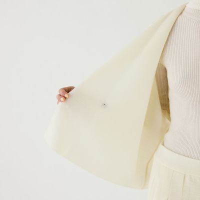 ウールカノコ　ワイドジャケット