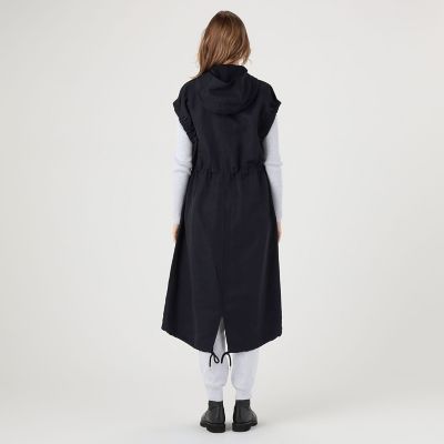 ナイリーギャバジン スリーブレスモッズコート | GALERIE VIE