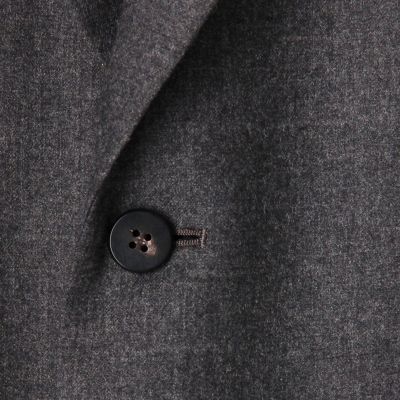 ウーステッドフラノ　ボックスシルエットジャケット