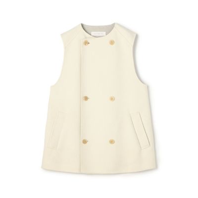 ＜GALERIE VIE (Women)＞ウールダブルフェイス　トレンチベスト