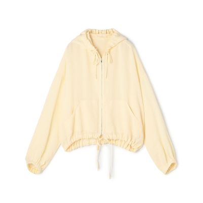 ＜GALERIE VIE (Women)＞【送料無料】オークエッセンス　フーデッドブルゾン