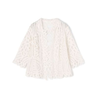 GALERIE VIE (Women)/ギャルリー・ヴィー バテンレース　シャツジャケット