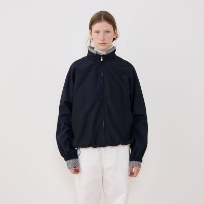 【予約商品１０月上旬以降順次お届け】ナイロンシルクタフタ　トラックジャケット