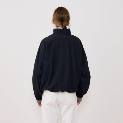 【予約商品１０月上旬以降順次お届け】ナイロンシルクタフタ　トラックジャケット