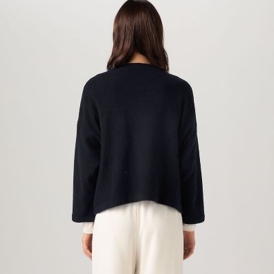 クリーニング済み‼️GALERIE VIE ファインウール　ブークレー ファインブークレー オーバージャケット | GALERIE VIE (Women