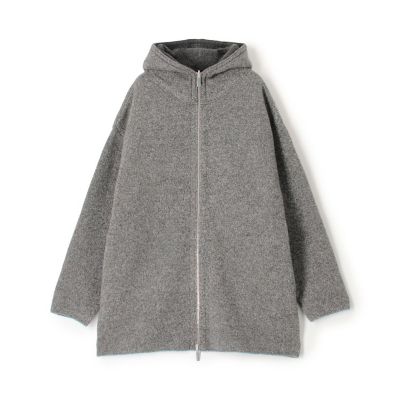 ウールダブルフェイスパイル 2－wayフーデッドコート | GALERIE