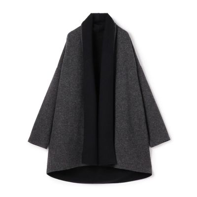 ＜GALERIE VIE (Women)＞【予約商品１０月中旬以降順次お届け】ウールジャージーリバー　カーディガン