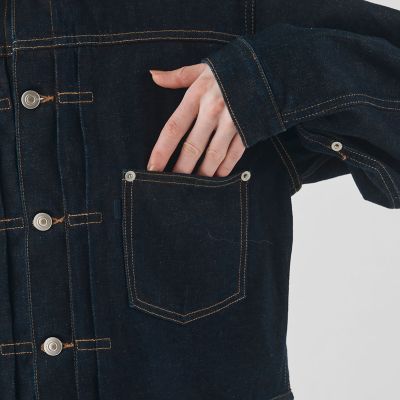 リユースシーアイランドコットン デニムジャケット | GALERIE VIE