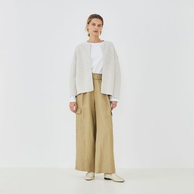スプリングツイード ノーカラーブルゾン | GALERIE VIE (Women