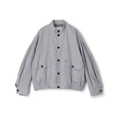 ダストリネン スタンドカラーブルゾン | GALERIE VIE (Women