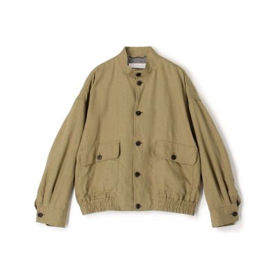 ＜GALERIE VIE (Women)＞ダストリネン　スタンドカラーブルゾン