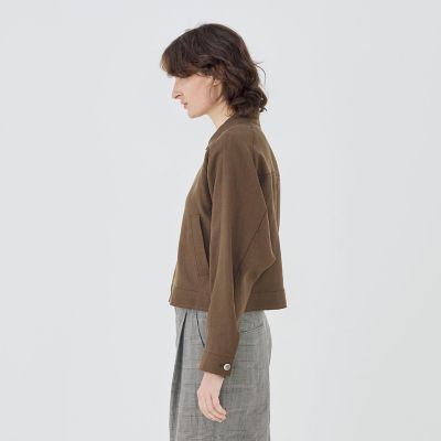フレンチリネン プリーテッドジャケット | GALERIE VIE (Women