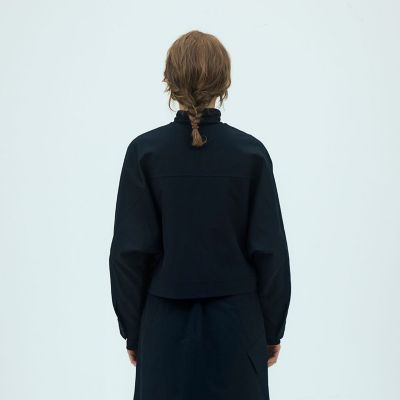 コットンダブルフェイス ドルマンスリーブジャケット | GALERIE VIE