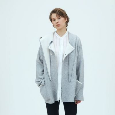 予約商品10月下旬以降順次お届け】ダブルフェイスニット