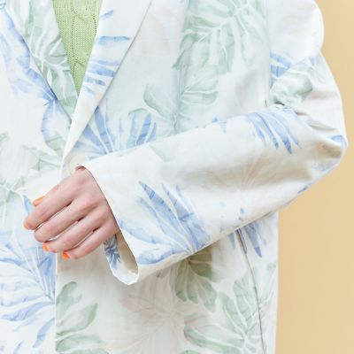 ボタニカルジャカード チェスターコート | GALERIE VIE (Women