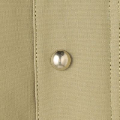 ピーチオイルダブルクロス　ロングステンカラーコート
