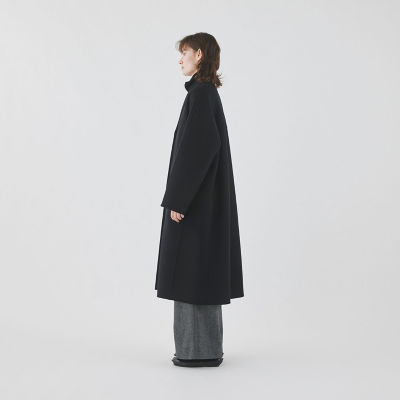 定価9.6万円 ギャルリーヴィー ウールダブルフェイス リバーコート ロング ウールダブルフェイス ロングコート | GALERIE VIE (Women
