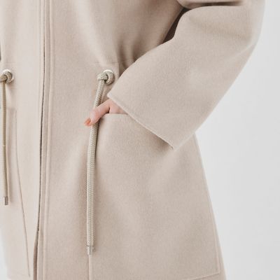 ダブルフェイス フーデットコート | GALERIE VIE (Women