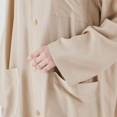 フィブリルシルク　ショップコート