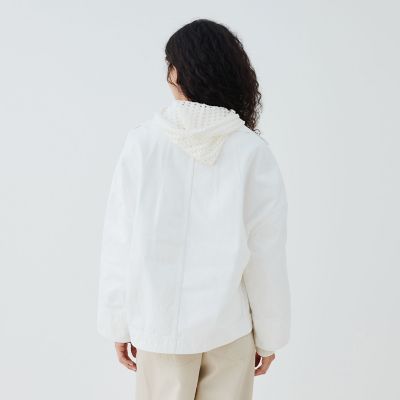 サンフェードデニム ワイドカラーブルゾン | GALERIE VIE (Women