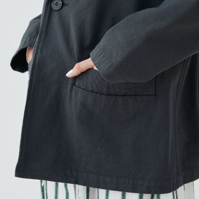 オーガニックシェイド　テーラードジャケット
