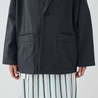 オーガニックシェイド　テーラードジャケット