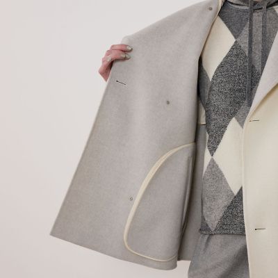 ダブルフェイス カラーレストレンチコート | GALERIE VIE (Women